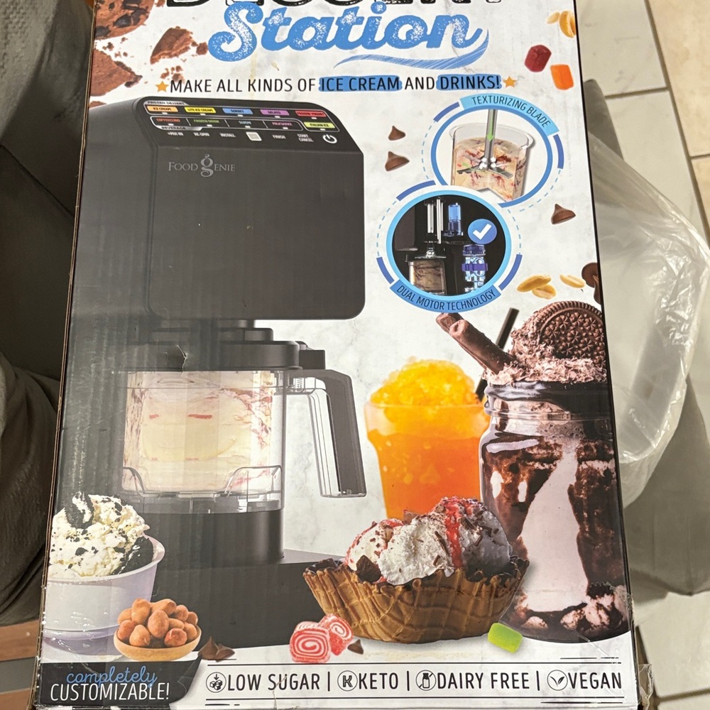 Black Ice Cream Maker